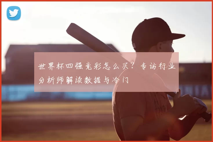 世界杯四强竞彩怎么买?专访行业分析师解读数据与冷门